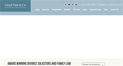 Desktop Screenshot of divorcesolicitors.com
